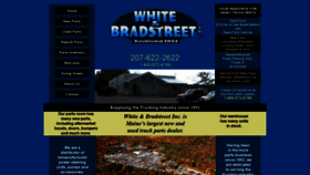 What White-bradstreet.com website looked like in 2020 (4 years ago)