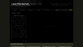 What Waltermichel.com website looked like in 2020 (4 years ago)