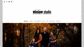 What Winslowstudio.com website looked like in 2020 (4 years ago)