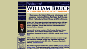 What Williambruce.net website looked like in 2020 (4 years ago)