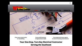 What Willcoelectric.com website looked like in 2020 (4 years ago)