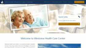 What Westviewhealthcarecenterwy.com website looked like in 2020 (4 years ago)