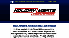 What Wholesalemeatnj.com website looked like in 2020 (4 years ago)