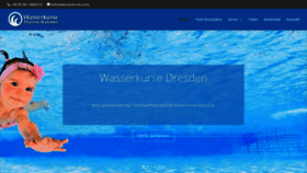 What Wasserkurse.com website looked like in 2020 (4 years ago)