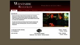 What Westsiderestaurant.net website looked like in 2020 (4 years ago)