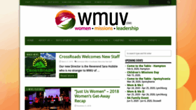 What Wmuv.org website looked like in 2020 (4 years ago)