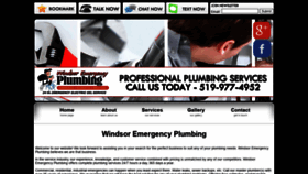 What Windsoremergencyplumbing.com website looked like in 2020 (4 years ago)