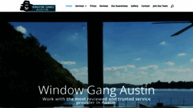 What Windowgangaustin.com website looked like in 2020 (4 years ago)