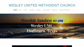What Wesleyharlingen.org website looked like in 2020 (4 years ago)