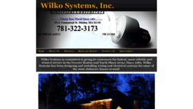What Wilkosystems.com website looked like in 2020 (4 years ago)
