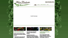 What Wilsonlandscapenursery.com website looked like in 2020 (4 years ago)