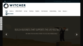 What Witchercpa.com website looked like in 2020 (4 years ago)