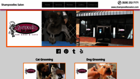 What Woodfinpetgrooming.com website looked like in 2020 (4 years ago)