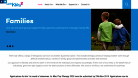 What Withkids.org.uk website looked like in 2020 (4 years ago)