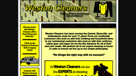 What Westoncleaners.com website looked like in 2020 (4 years ago)