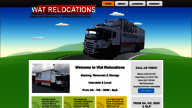 What Watrelocations.com website looked like in 2020 (4 years ago)