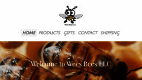 What Weesbeesllc.com website looked like in 2020 (4 years ago)