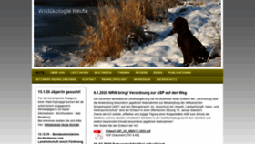 What Wildoekologie-heute.de website looked like in 2020 (6 years ago)