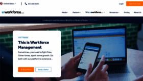 What Workforce.com website looked like in 2020 (4 years ago)