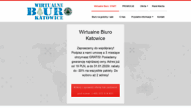 What Wirtualnebiurokatowice.com website looked like in 2020 (4 years ago)