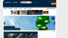 What Wetteronline.ch website looked like in 2020 (4 years ago)