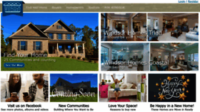 What Windsorhomes.us website looked like in 2020 (4 years ago)