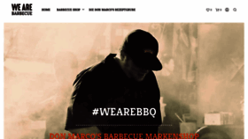 What We-are-bbq.de website looked like in 2020 (4 years ago)