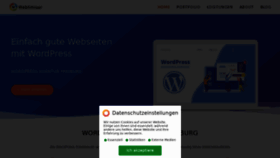 What Webtimiser.de website looked like in 2020 (4 years ago)