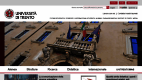 What Webapps.unitn.it website looked like in 2020 (4 years ago)