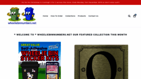 What Wheeliebinnumbers.net website looked like in 2020 (4 years ago)