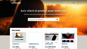 What Webwiki.fr website looked like in 2020 (4 years ago)