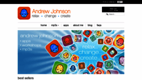 What Withandrewjohnson.com website looked like in 2020 (4 years ago)