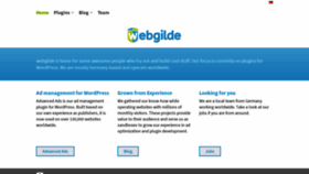 What Webgilde.com website looked like in 2020 (4 years ago)