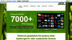 What Wag-iptv.de website looked like in 2020 (4 years ago)