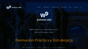 What Webescuela.com website looked like in 2020 (4 years ago)