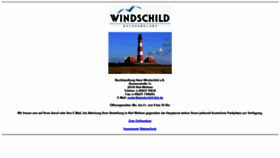 What Windschild-kiel.de website looked like in 2020 (4 years ago)