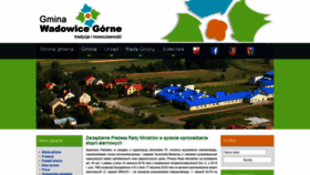 What Wadowicegorne.pl website looked like in 2020 (4 years ago)
