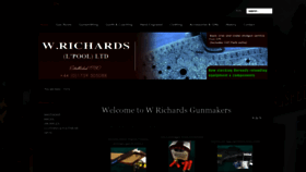 What Wrichardsguns.co.uk website looked like in 2020 (4 years ago)
