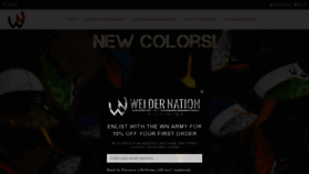 What Weldernation.com website looked like in 2020 (4 years ago)