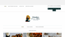 What Whitbitskitchen.com website looked like in 2020 (4 years ago)