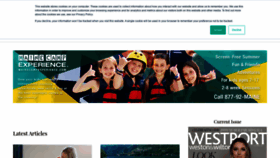 What Westportmag.com website looked like in 2020 (4 years ago)
