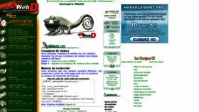 What Webd.org website looked like in 2020 (4 years ago)