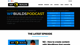What Wpbuilds.com website looked like in 2020 (4 years ago)