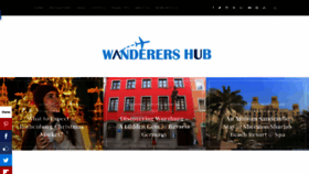 What Wanderershub.com website looked like in 2020 (4 years ago)