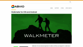 What Walkmeter.com website looked like in 2020 (4 years ago)