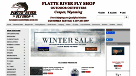 What Wyomingflyfishing.com website looked like in 2020 (4 years ago)