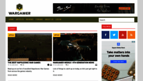 What Wargamer.com website looked like in 2020 (4 years ago)
