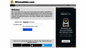 What Winmaildat.com website looked like in 2020 (4 years ago)