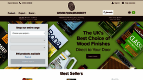 What Wood-finishes-direct.com website looked like in 2020 (4 years ago)