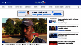 What Wsav.com website looked like in 2020 (4 years ago)